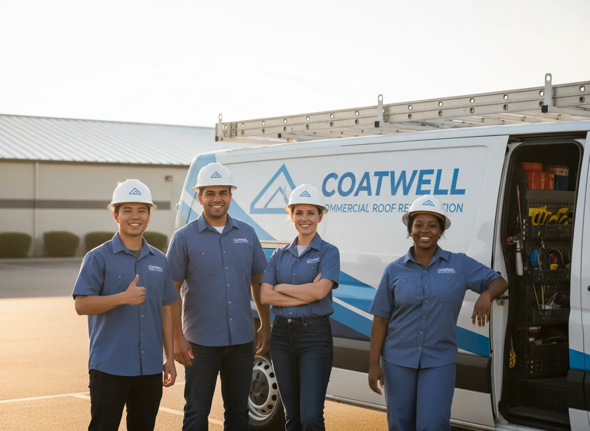 Commercial roof coating company in East Setauket, NY